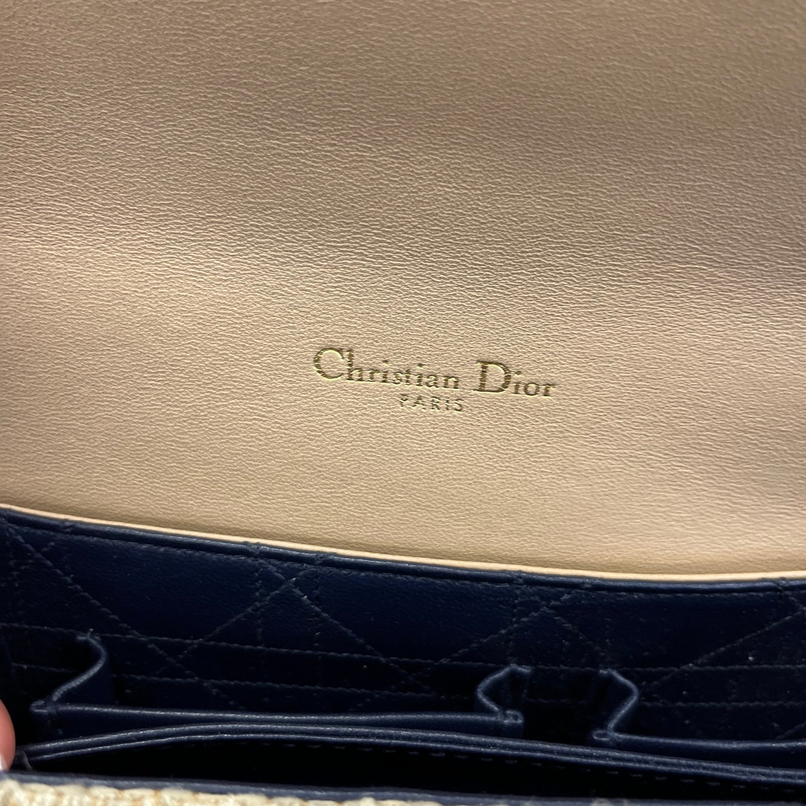 Women's Miss Dior Braided Bag Beige - Photo 12