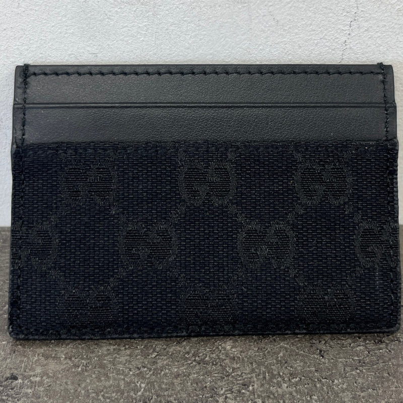 Women's GG Supreme Card Holder Black