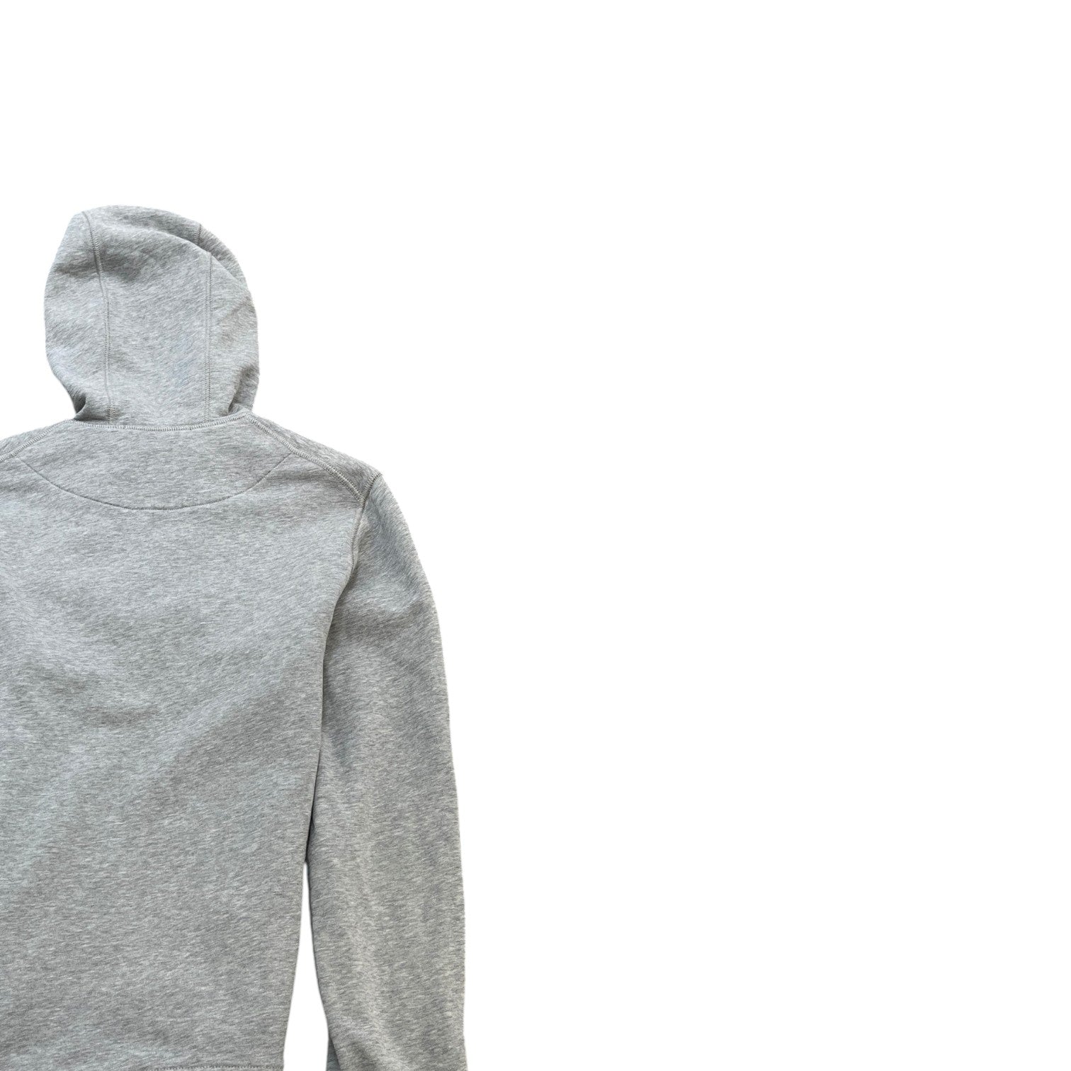 Men's Applique Logo Hoodie Grey Size S - Photo 4