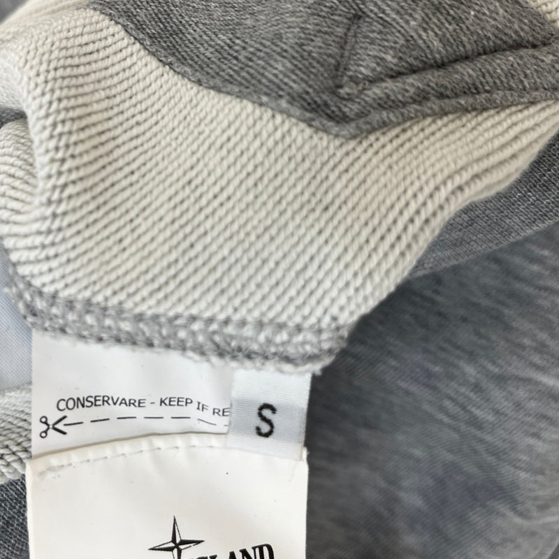 Men's Applique Logo Hoodie Grey Size S