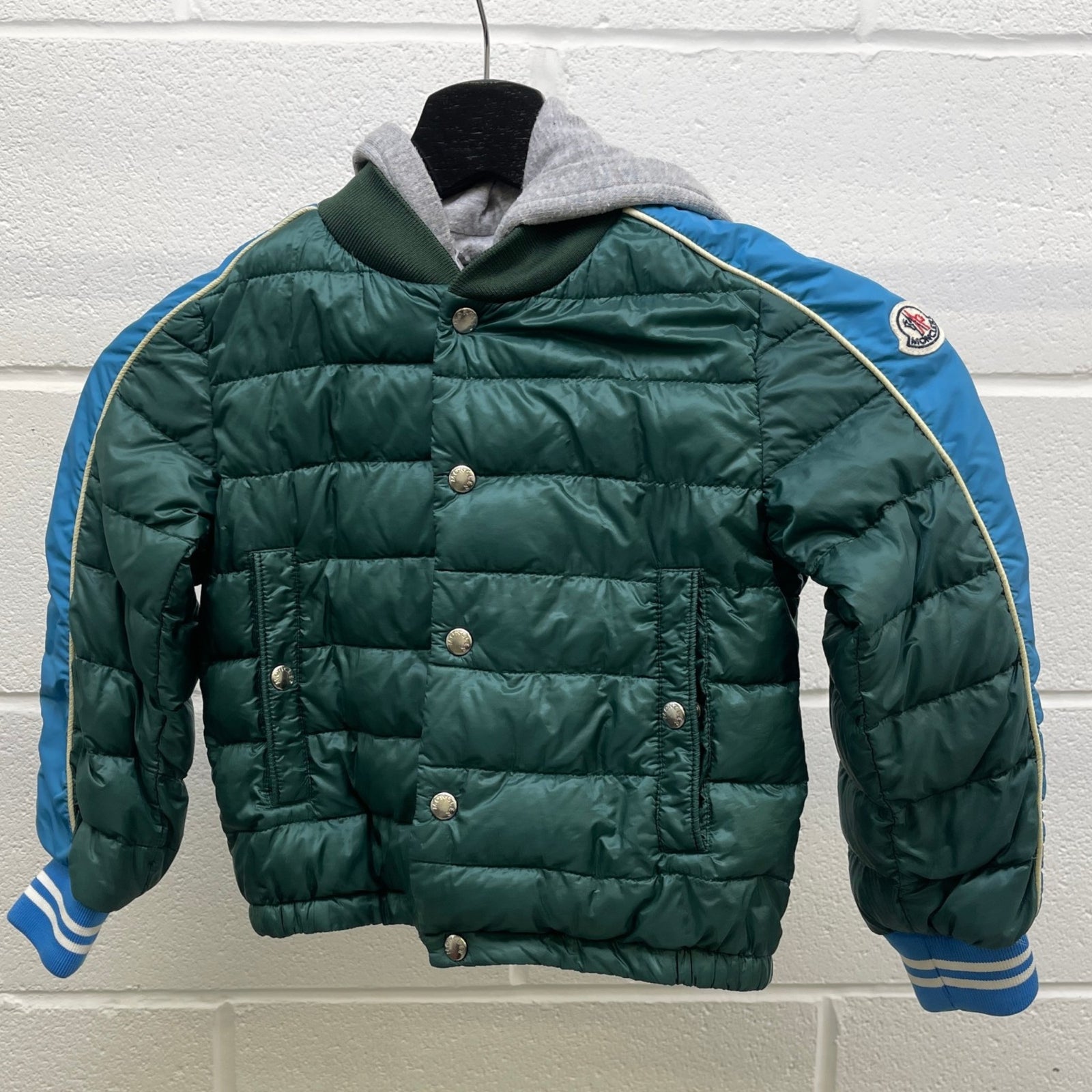 Men's Truyere Boys 5Years Down Jacket Green Size XXS - Photo 10