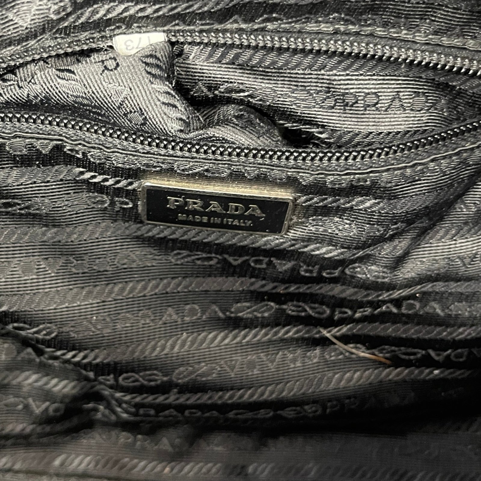 Women's Tessuto Nylon Boston Handbag Black - Photo 11