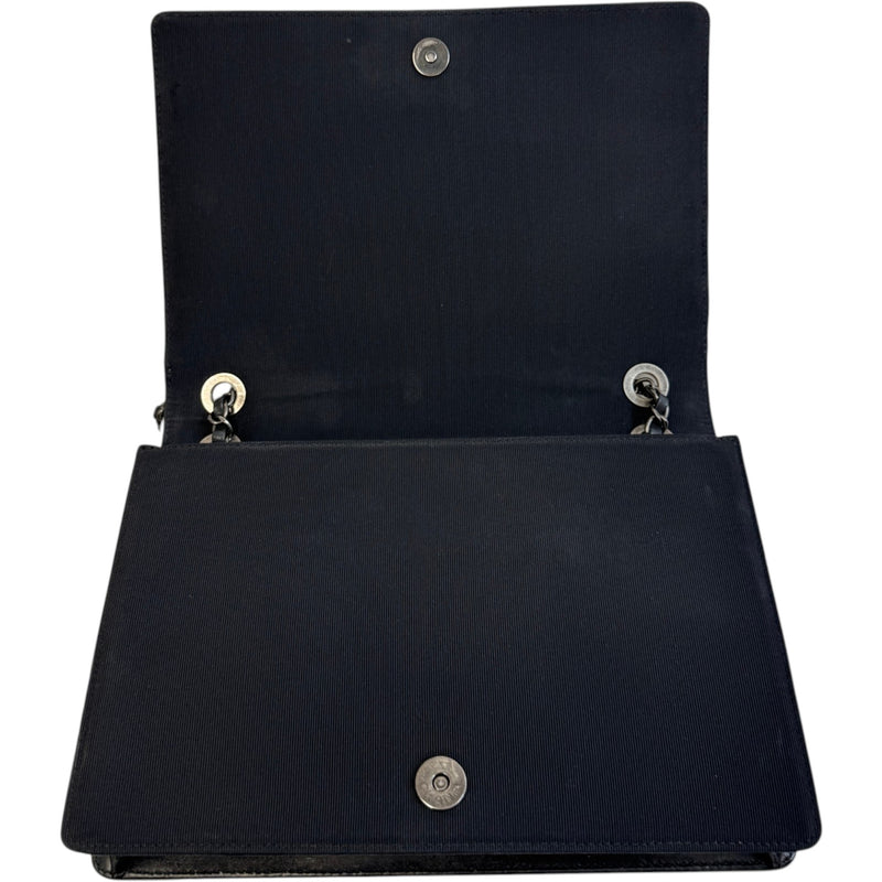Women's Ballerine Flap Handbag Black