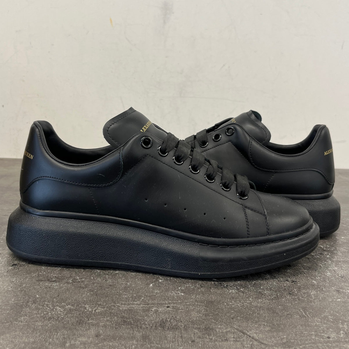 Men's Oversized Low Trainers Black Size UK 8 / EU 42 - Photo 12
