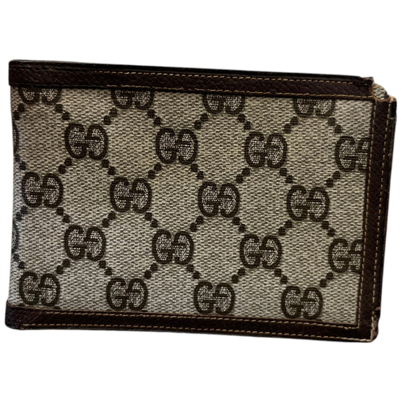 Men's GG Canvas Bifold Wallet Brown