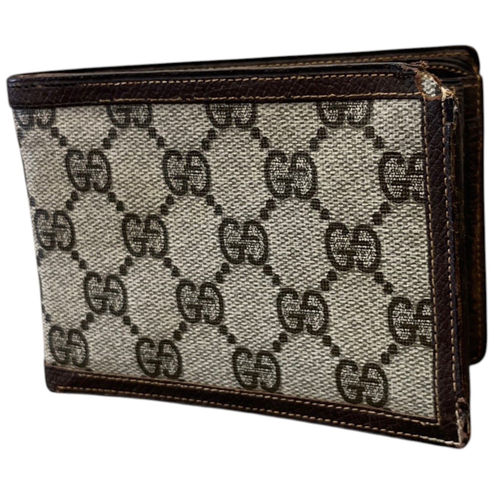 Men's GG Canvas Bifold Wallet Brown - Photo 6