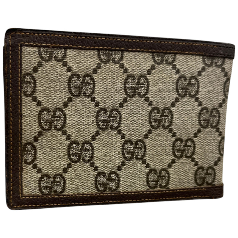 Men's GG Canvas Bifold Wallet Brown