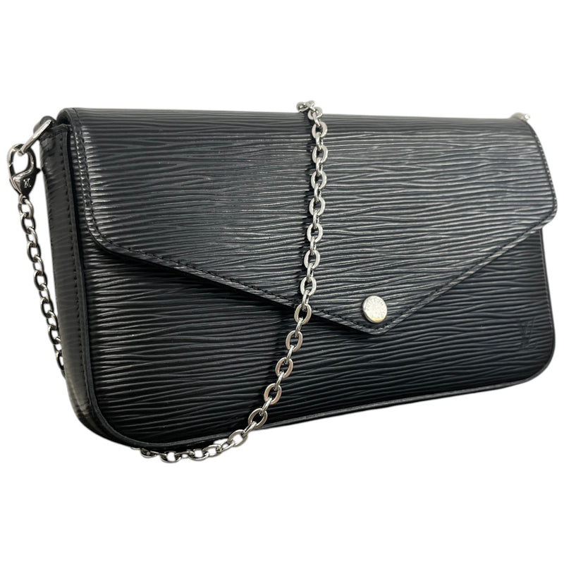 Women's Epi Félicie Pochette Bag Black