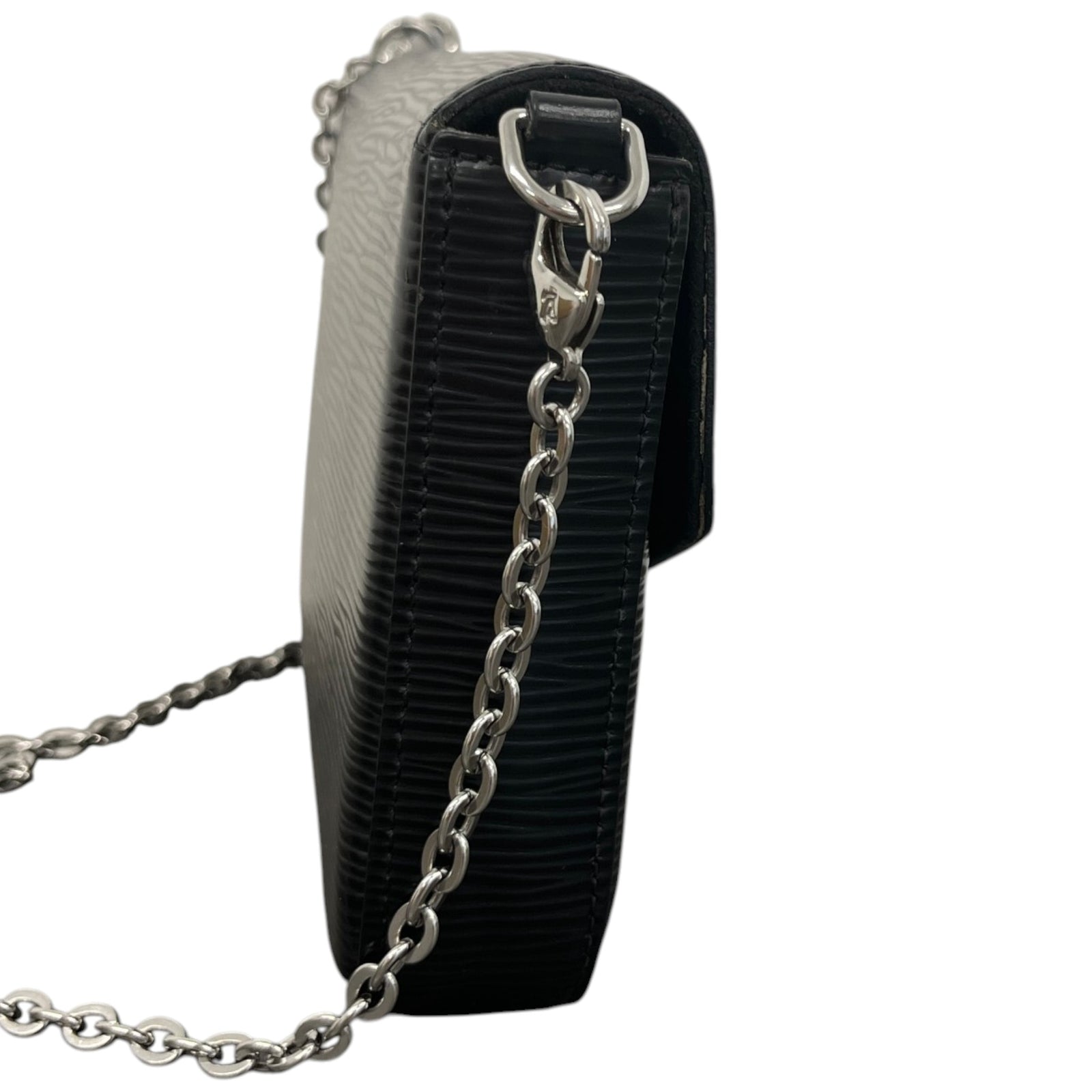 Women's Epi Félicie Pochette Bag Black - Photo 7