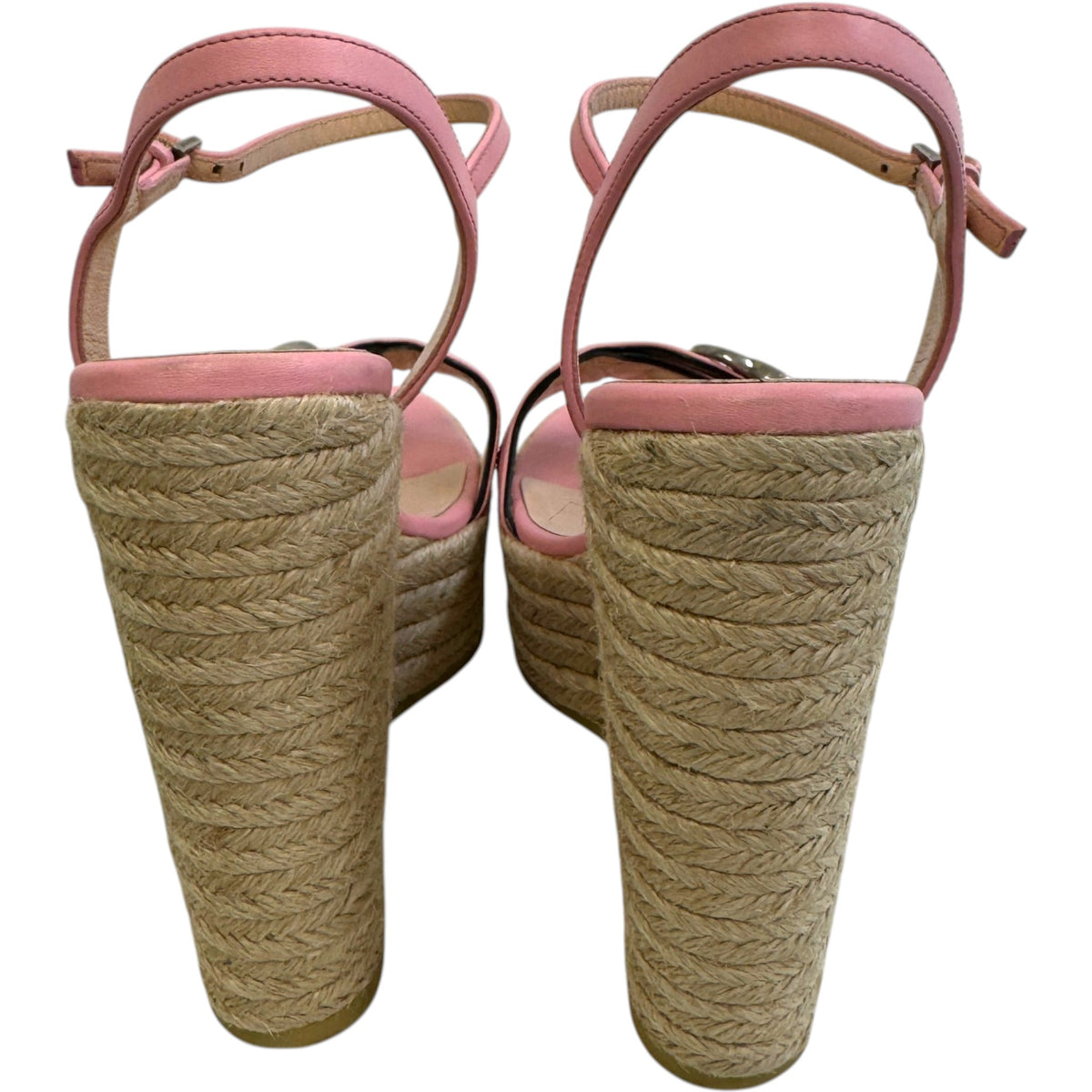 Women's GG Marmont Espadrilles Pink Size UK 4 / EU 37 - Photo 7