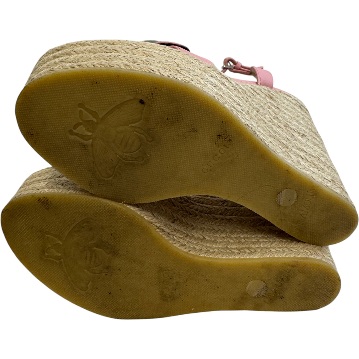 Women's GG Marmont Espadrilles Pink Size UK 4 / EU 37 - Photo 8