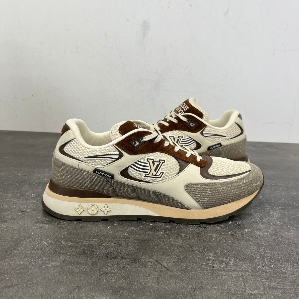 Men's Run Away Low Trainers Beige Size UK 10.5 / EU 44.5 - Photo 12