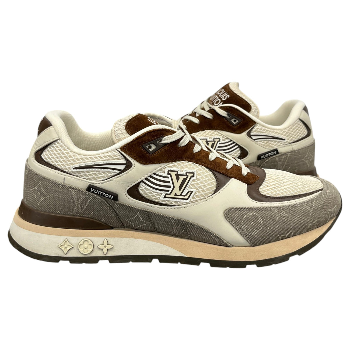 Men's Run Away Low Trainers Beige Size UK 10.5 / EU 44.5 - Photo 3