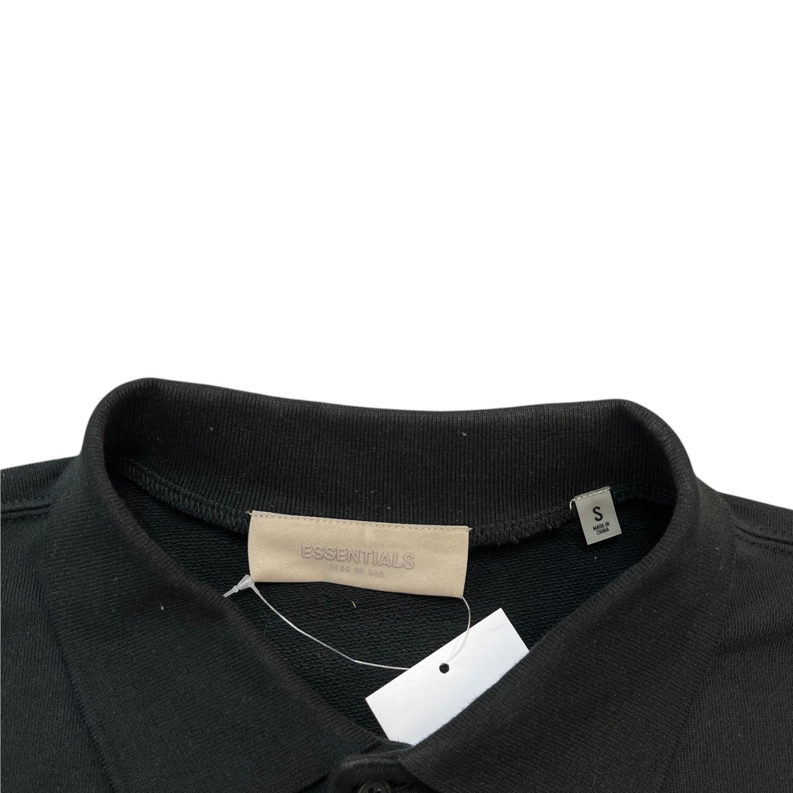 Men's Logo Patch Sweatshirt Black Size S - Photo 5