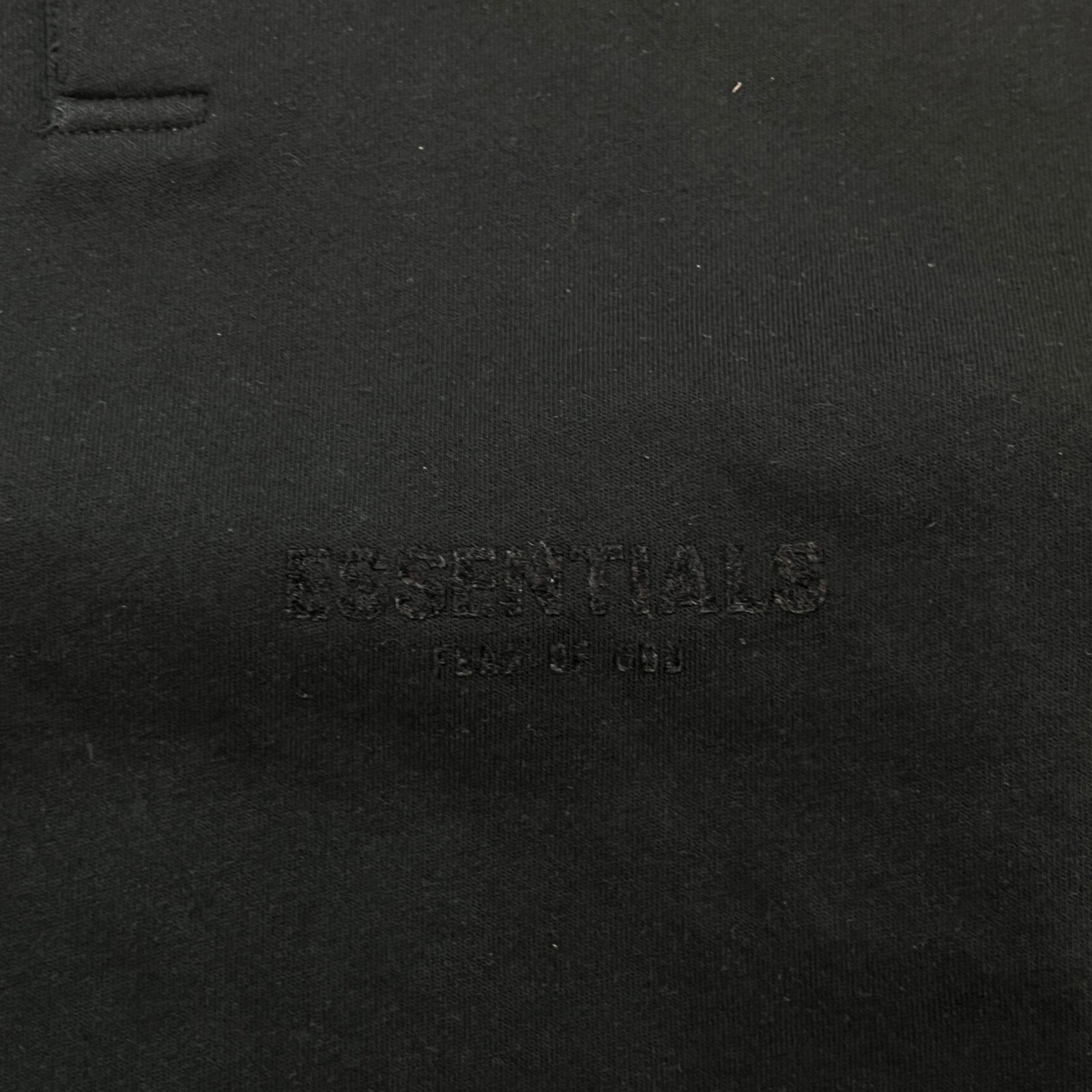 Men's Logo Patch Sweatshirt Black Size S - Photo 7