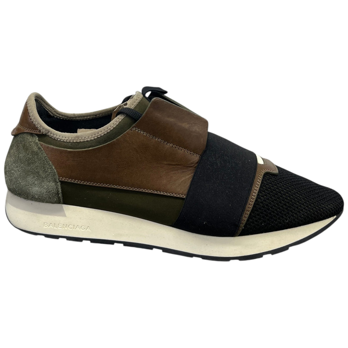 Men's Race Runner Low Trainers Khaki Size UK 9 / EU 43 - Photo 1