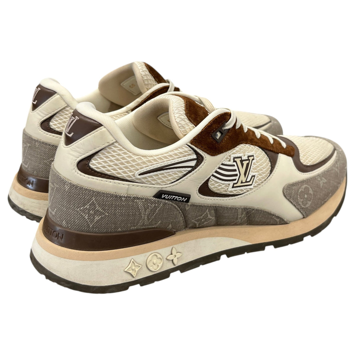 Men's Run Away Low Trainers Beige Size UK 10.5 / EU 44.5 - Photo 8