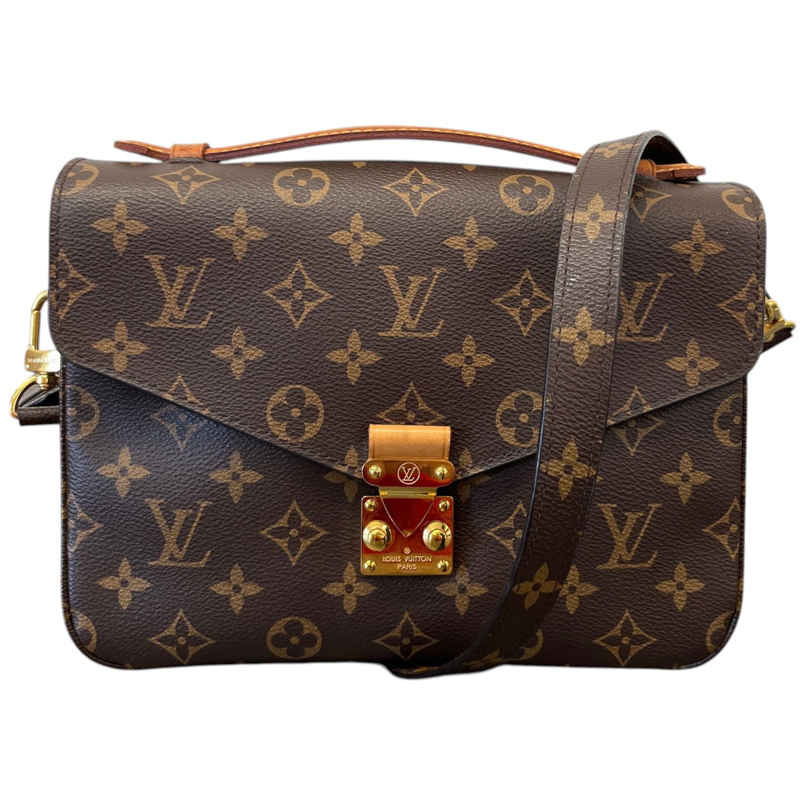 Women's Monogram Pochette Métis Handbag Brown - Photo 1