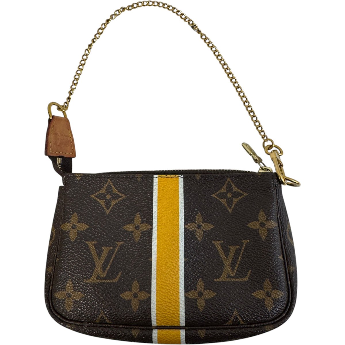 Women's Monogram Mini Pochette Accessoires Handbag Brown - Photo 3