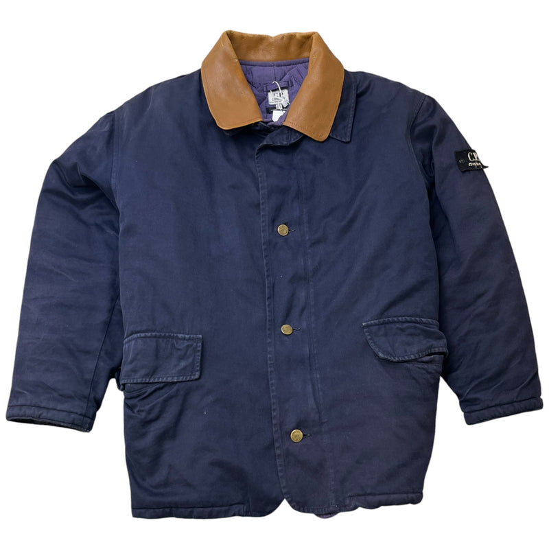 Men's Logo Kids Zip Up Jacket Navy Size Junior Age 12