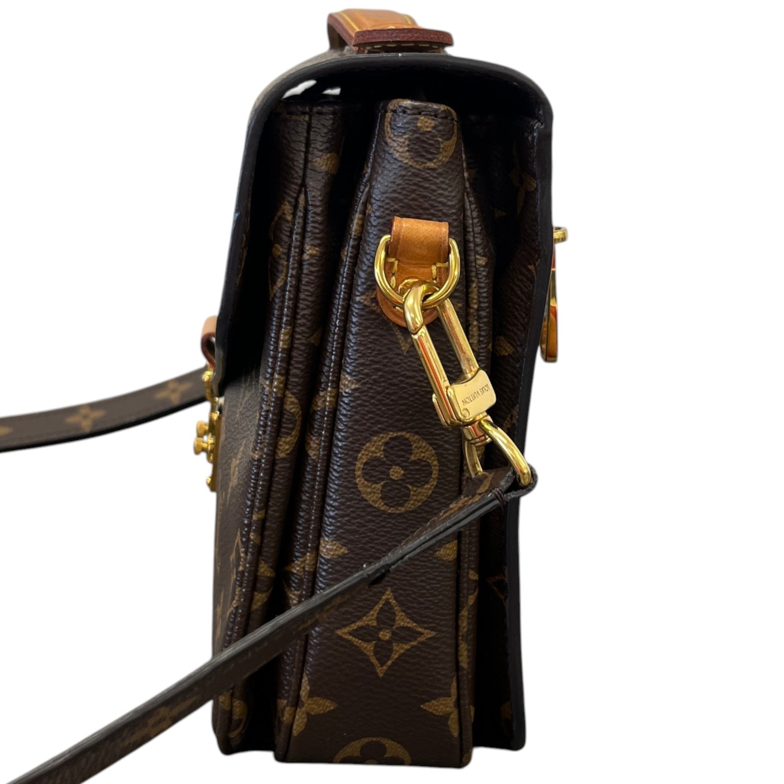 Women's Monogram Pochette Métis Handbag Brown - Photo 6