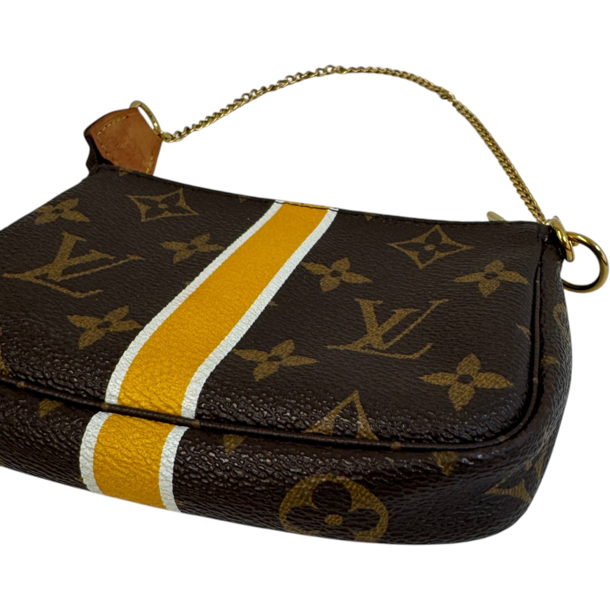 Women's Monogram Mini Pochette Accessoires Handbag Brown - Photo 6