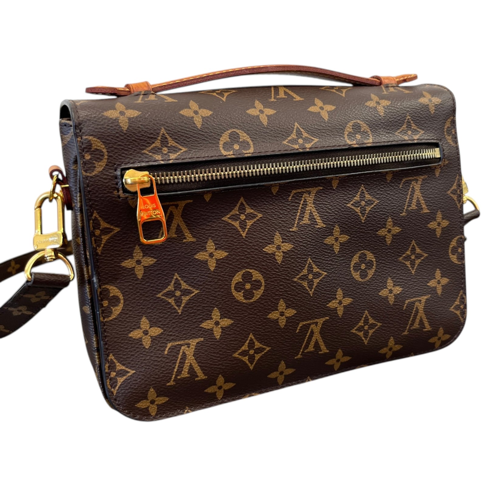 Women's Monogram Pochette Métis Handbag Brown - Photo 8