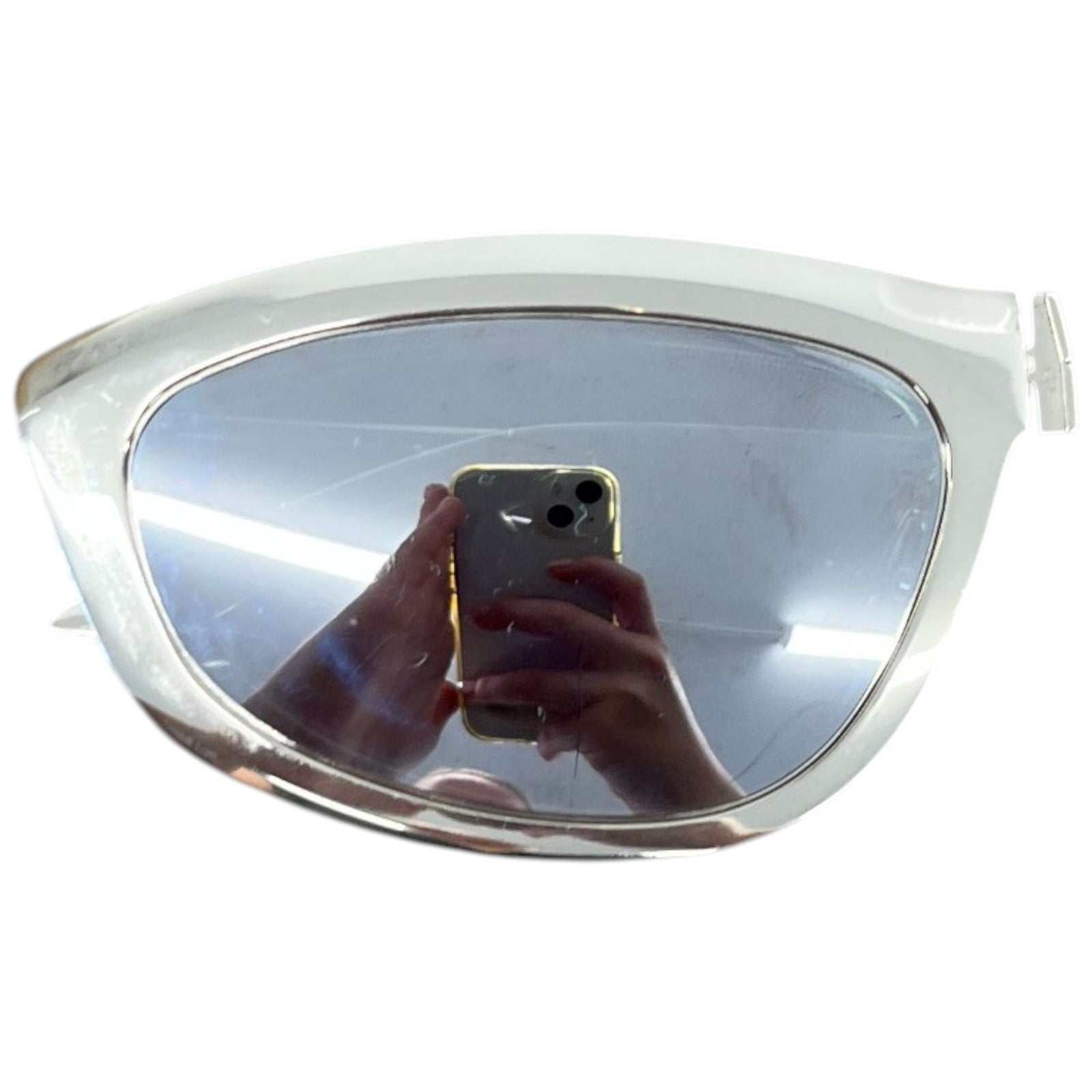 Women's G Tri-Fold Sunglasses Silver - Photo 11