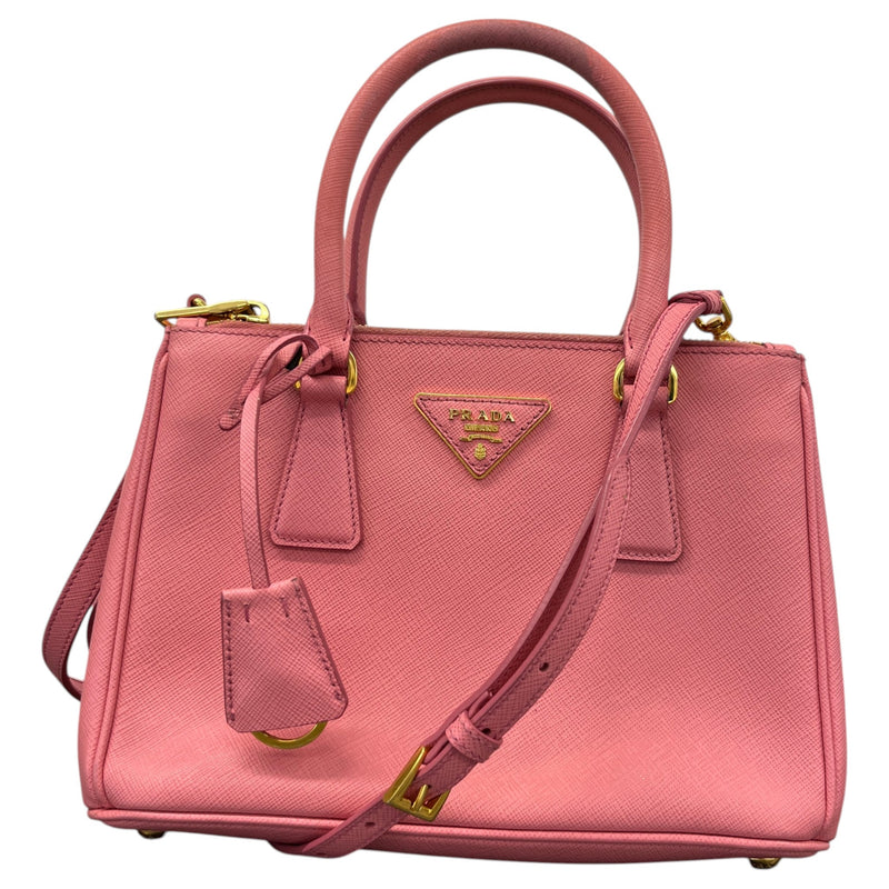 Women's Galleria Saffiano Small Handbag Pink