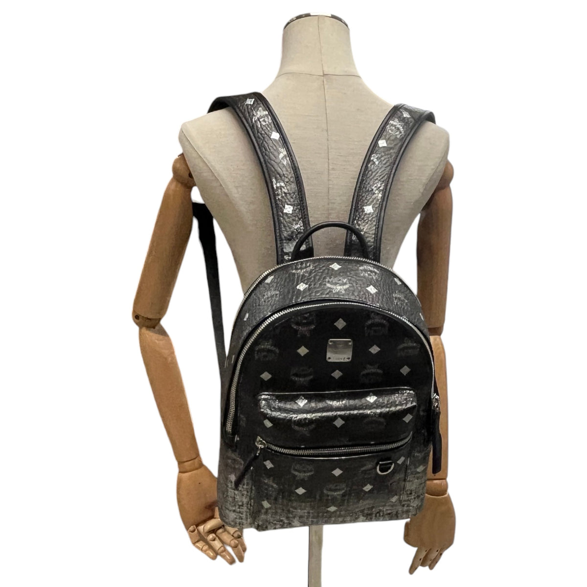 Men's Stark Gradation Visetos Backpack Black - Photo 2
