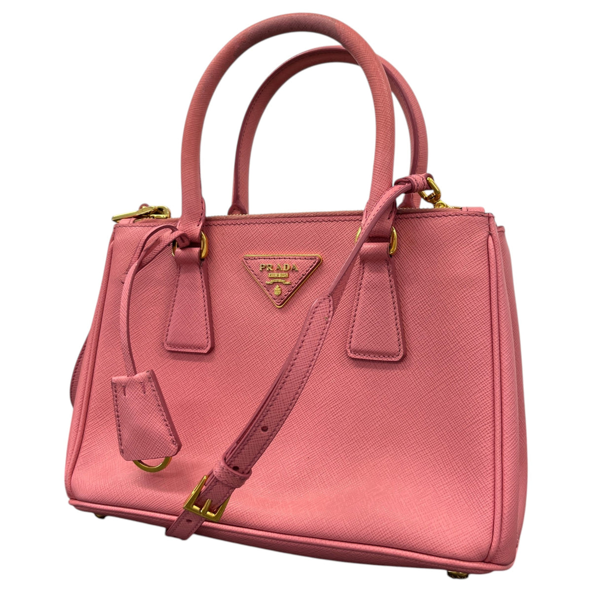 Women's Galleria Saffiano Small Handbag Pink - Photo 5