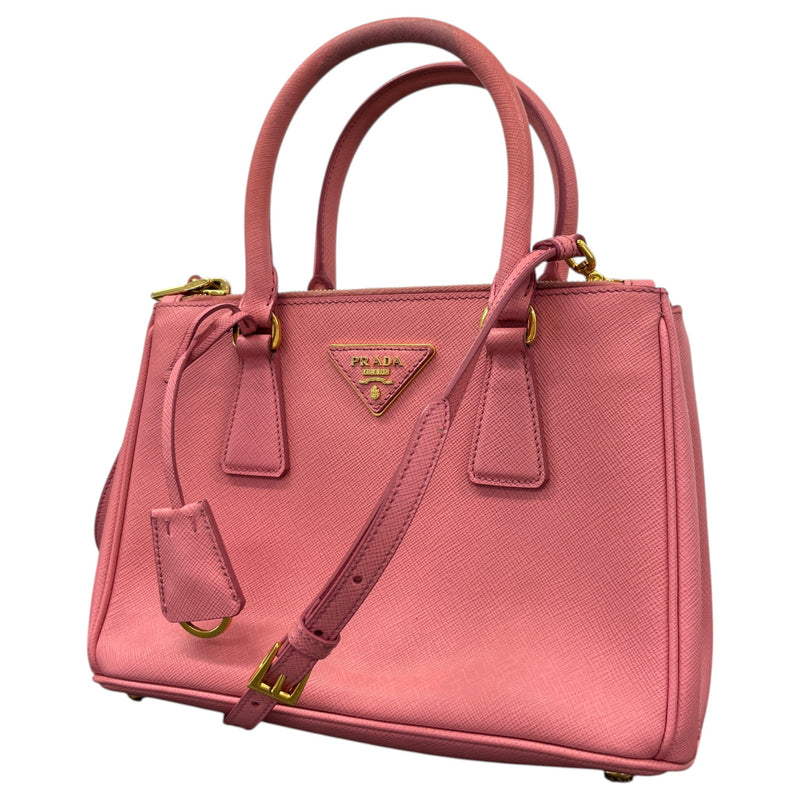 Women's Galleria Saffiano Small Handbag Pink
