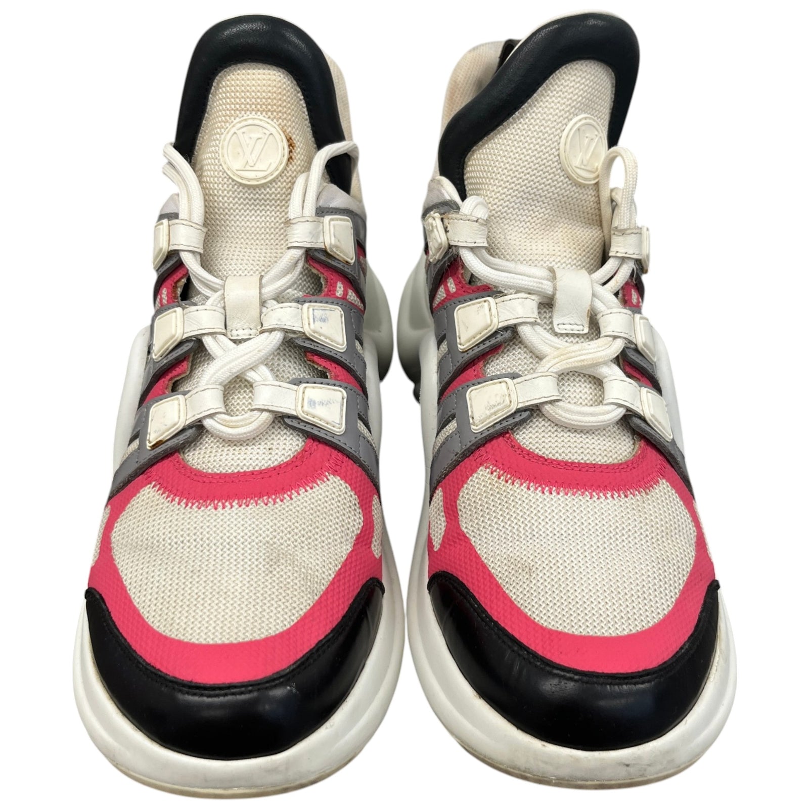 Women's Lv Archlight Low Trainers White Size EU 39 / UK 6 - Photo 6