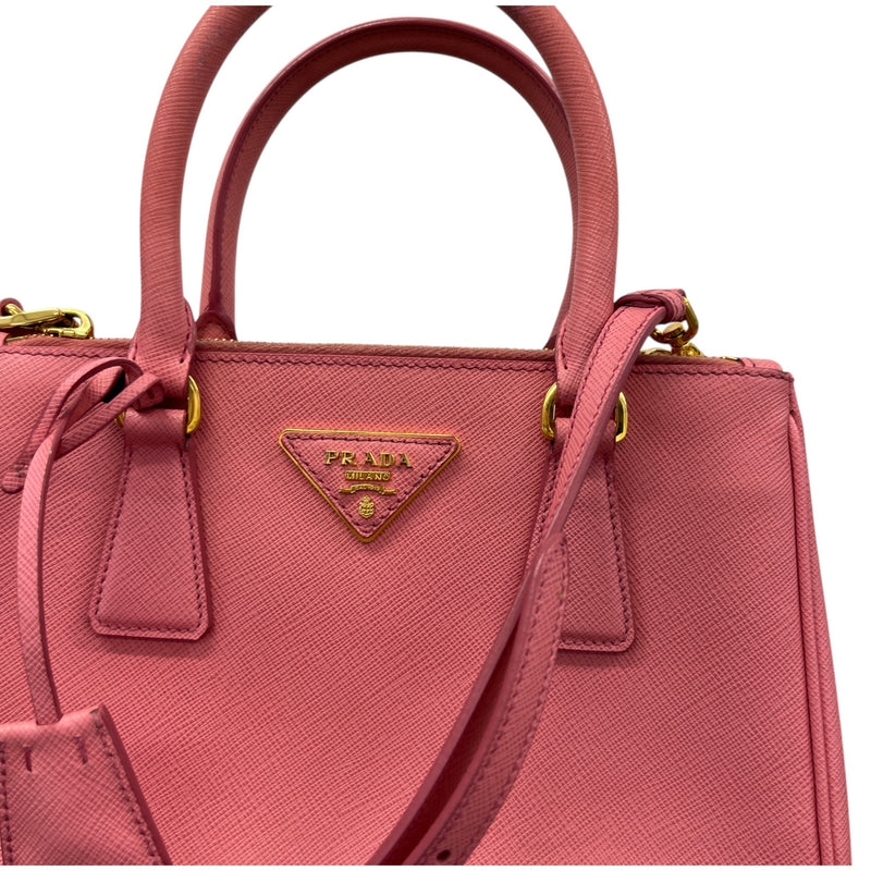 Women's Galleria Saffiano Small Handbag Pink