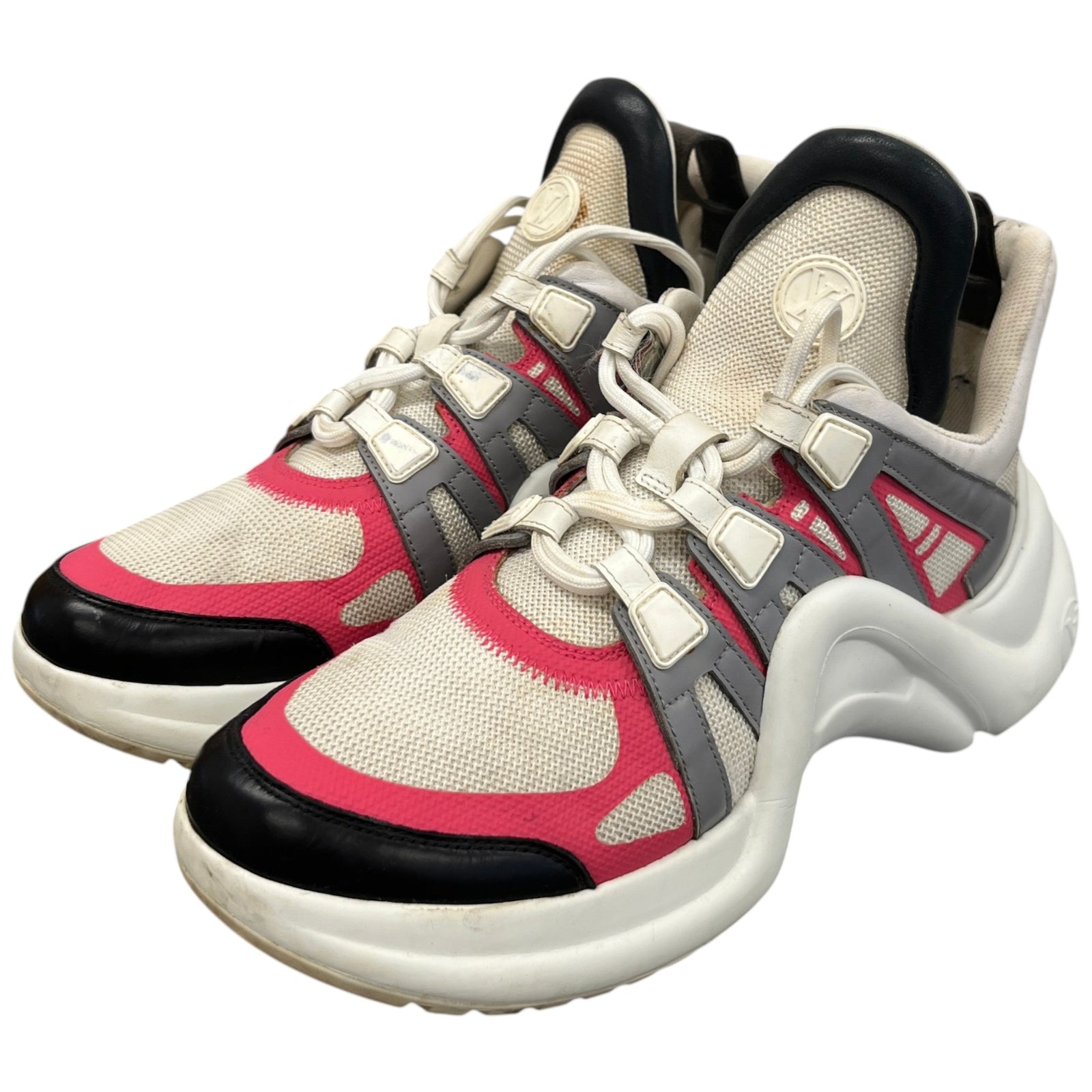 Women's Lv Archlight Low Trainers White Size EU 39 / UK 6 - Photo 9