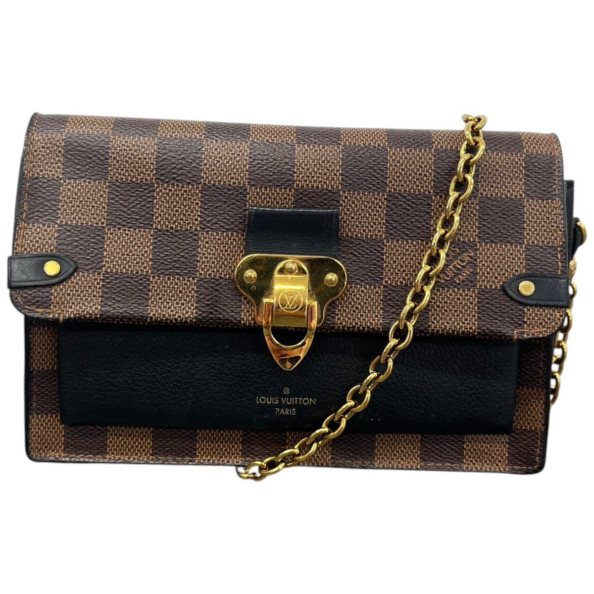 Women's Damier Ebene Vavin Handbag Brown - Photo 1