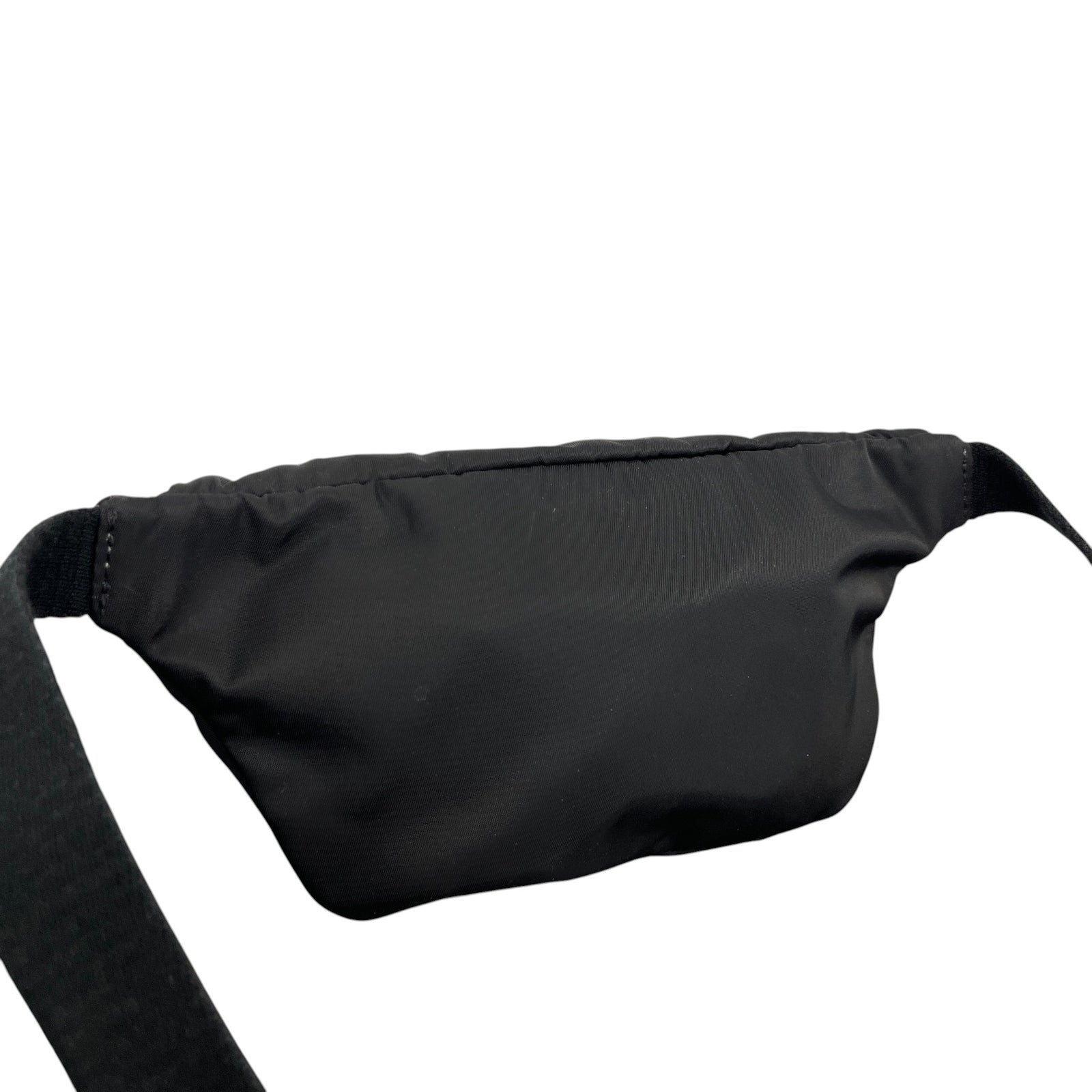 Women's Nylon Logo Belt Bag Black - Photo 5