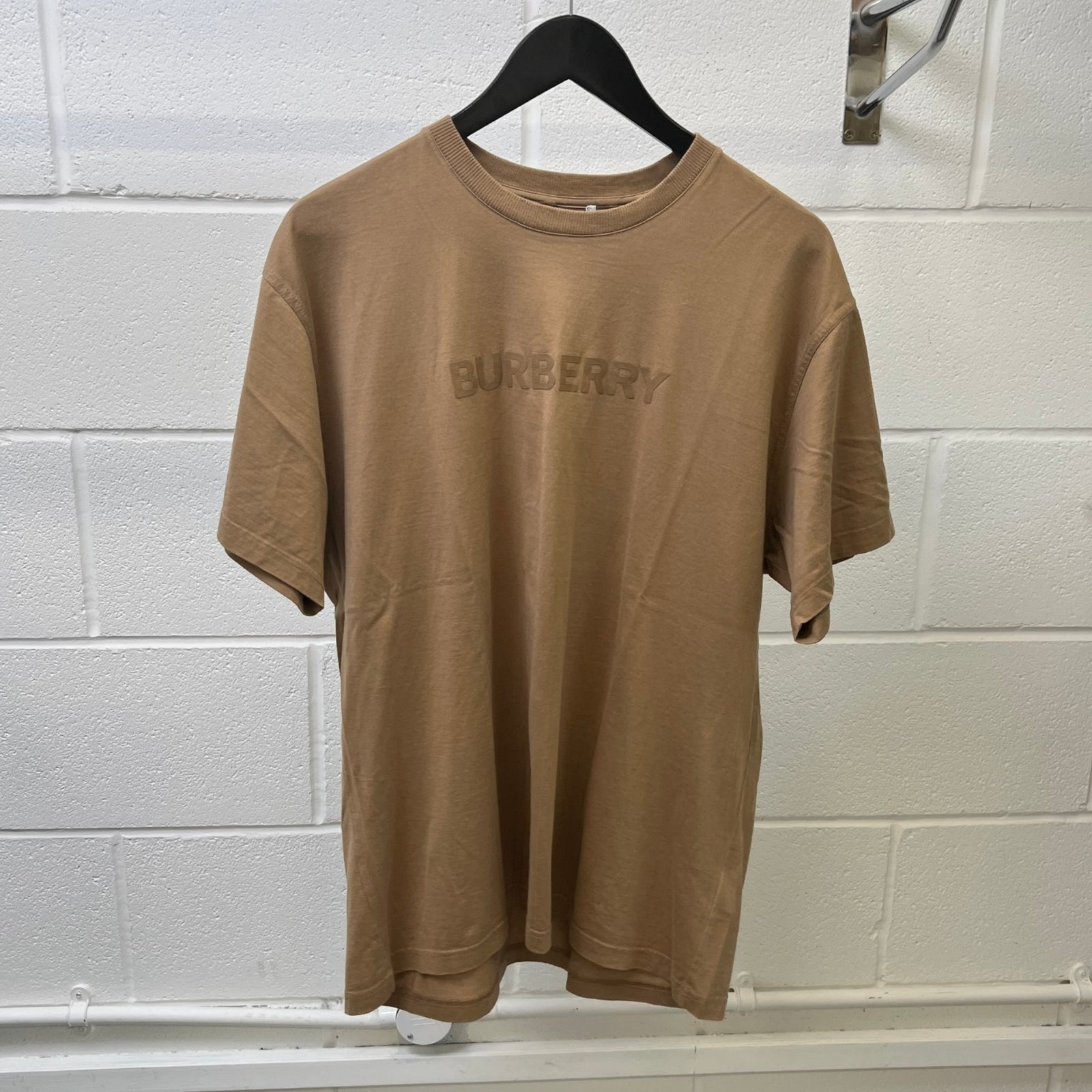 Men's Harriston Logo T-Shirt Brown Size M - Photo 9
