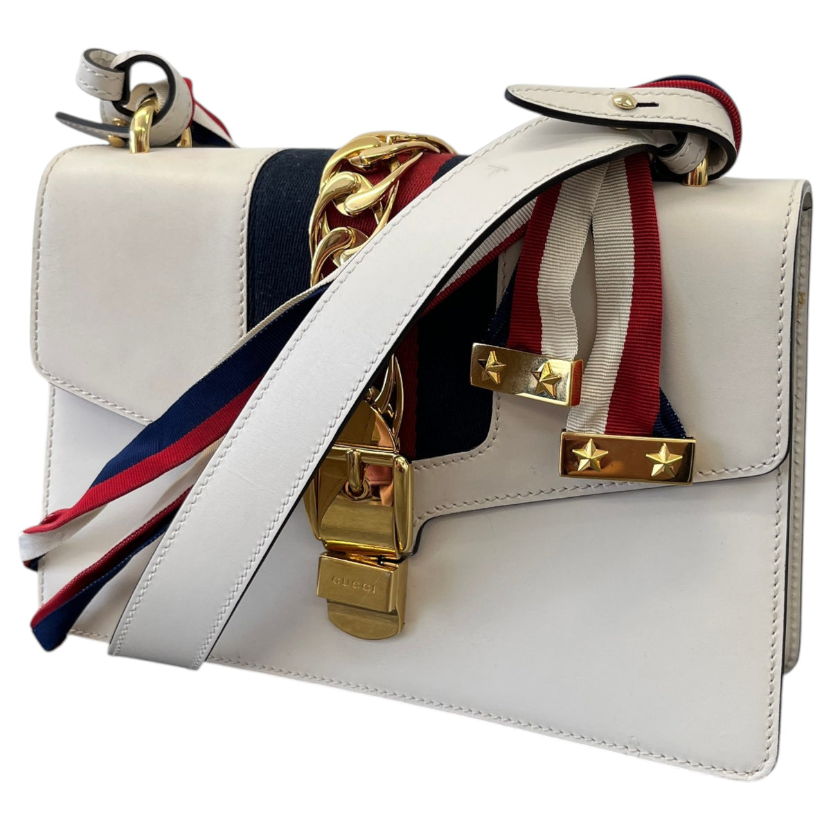 Women's Sylvie Shoulder Handbag Cream - Photo 5