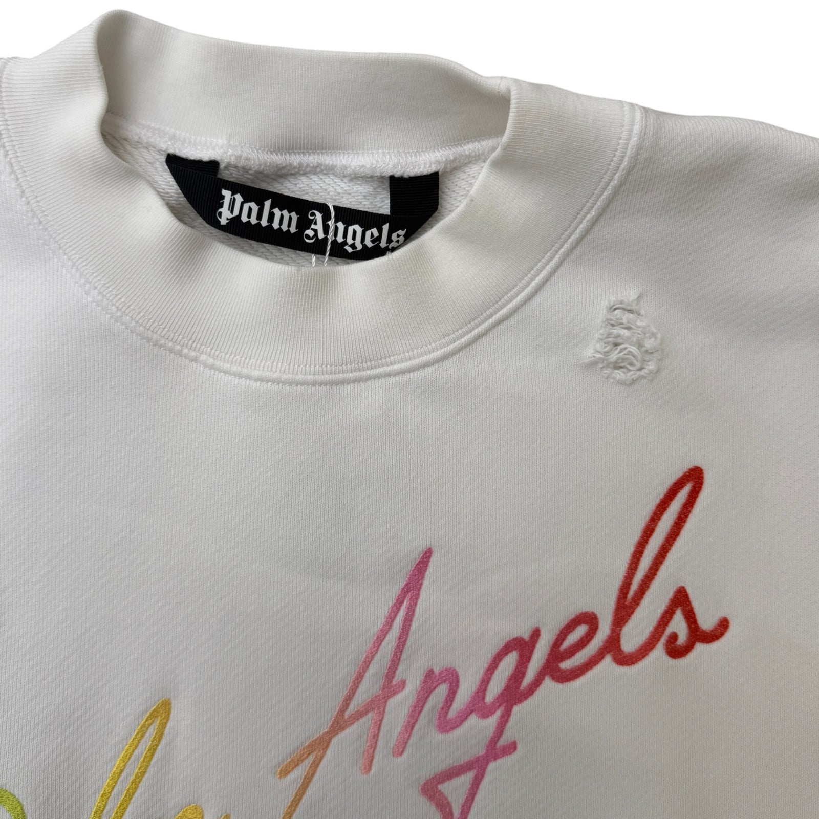 Men's Miami Logo Jumper White Size S - Photo 4