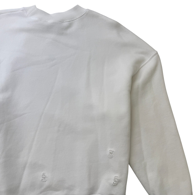 Men's Miami Logo Jumper White Size S