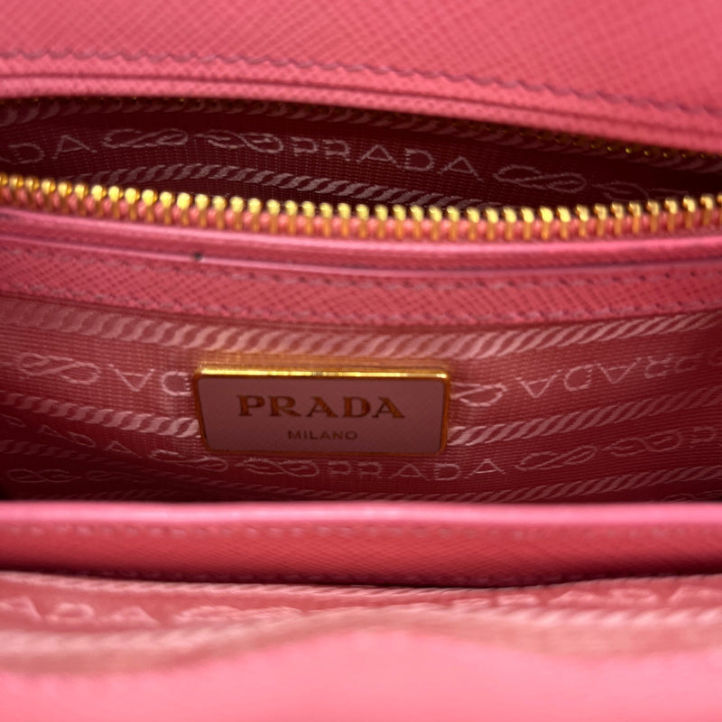 Women's Galleria Saffiano Small Handbag Pink