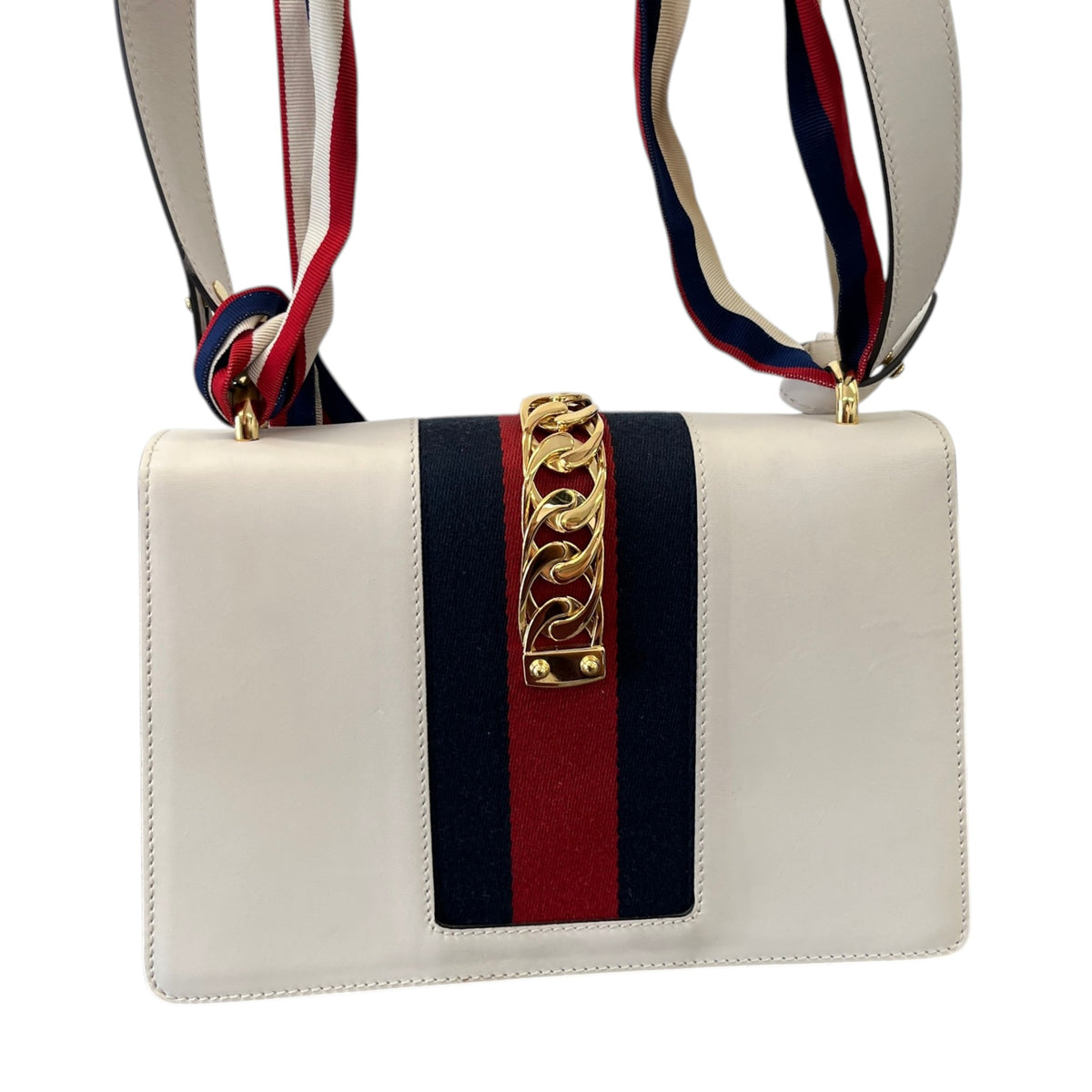 Women's Sylvie Shoulder Handbag Cream - Photo 3