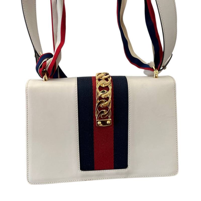 Women's Sylvie Shoulder Handbag Cream
