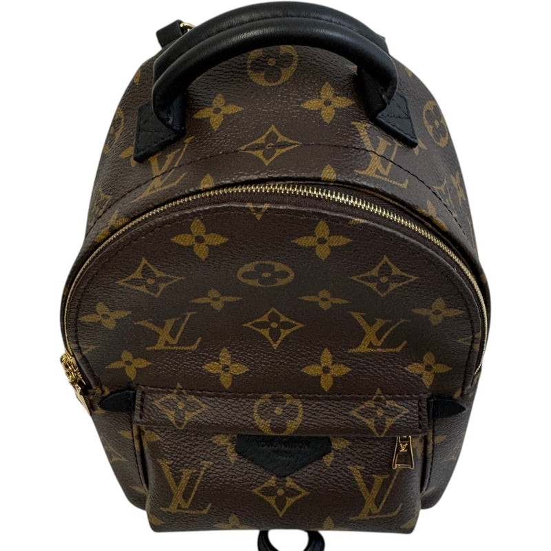 Women's Monogram Palm Springs Mini Backpack Brown