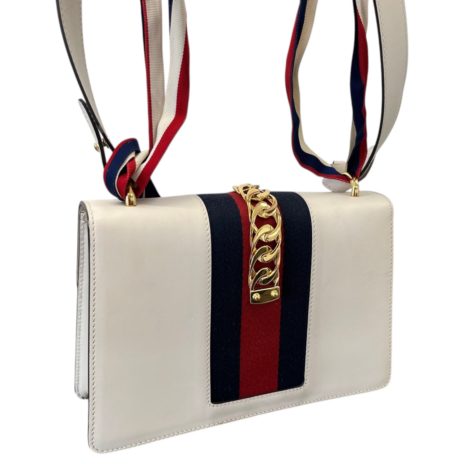 Women's Sylvie Shoulder Handbag Cream - Photo 7