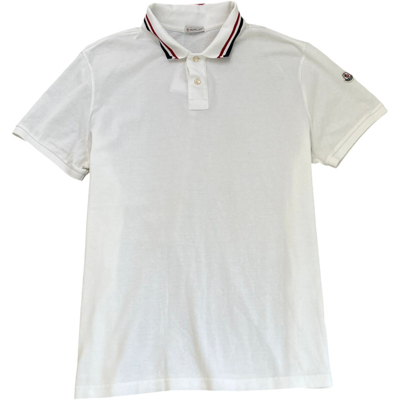 Men's Maglia Polo Shirt White Size XXL