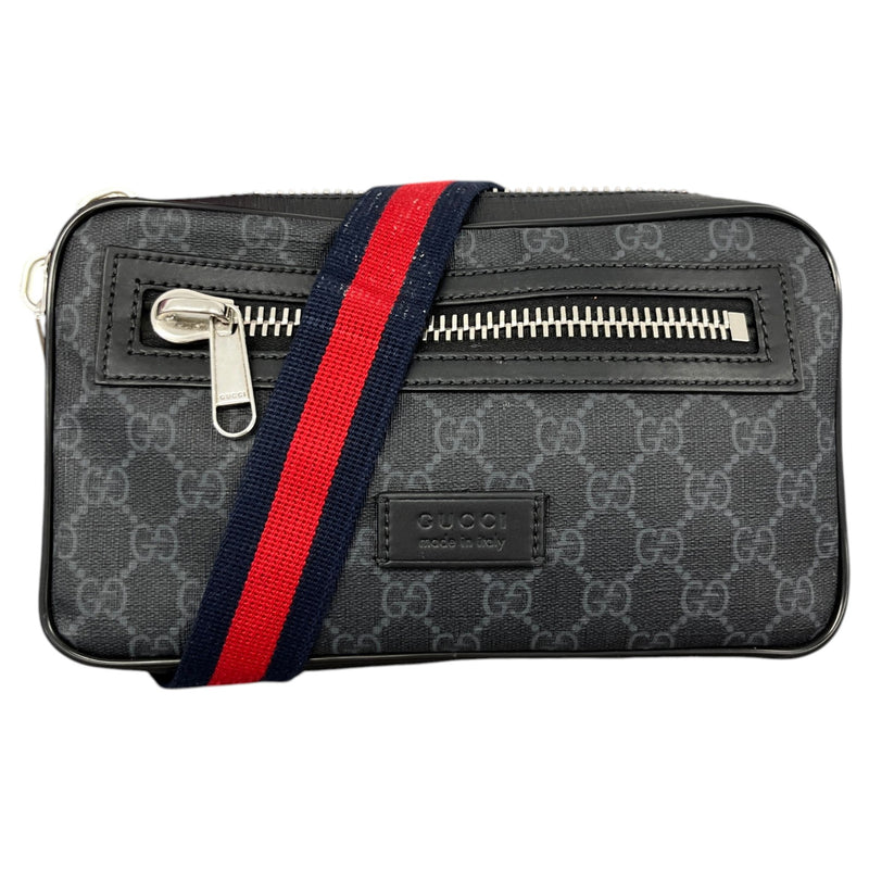 Men's GG Supreme Belt Bag Black