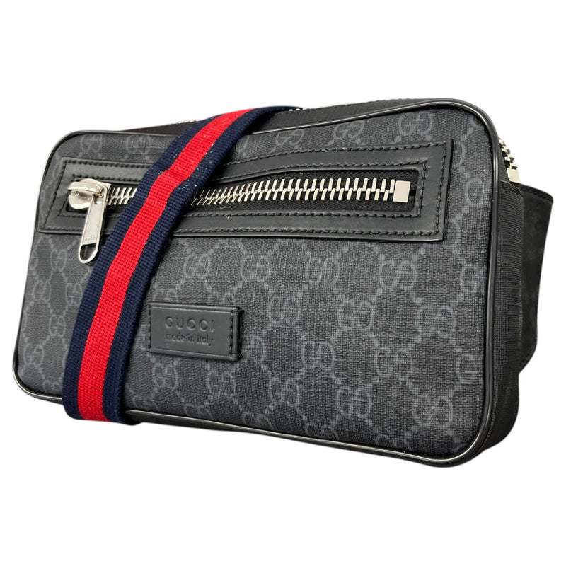 Men's GG Supreme Belt Bag Black
