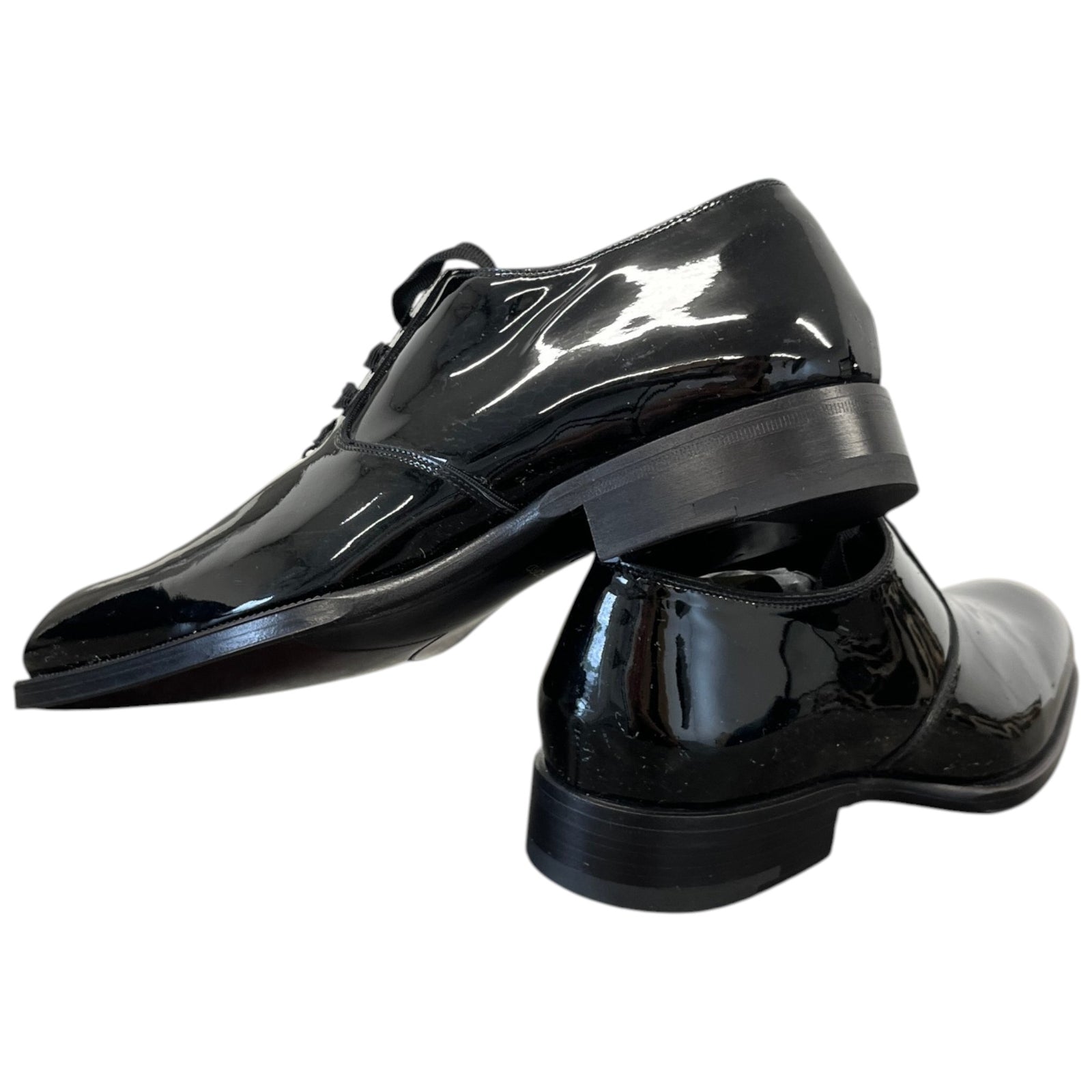 Men's Derby Loafers Black Size EU 41 / UK 7 - Photo 10